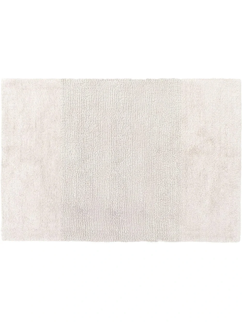 Juicy Couture Brooklyn Vintage Reversible Bath Rug White